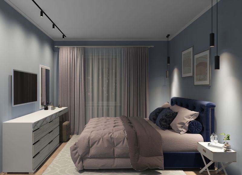 Трековый светодиодный светильник Denkirs DK8007-BK