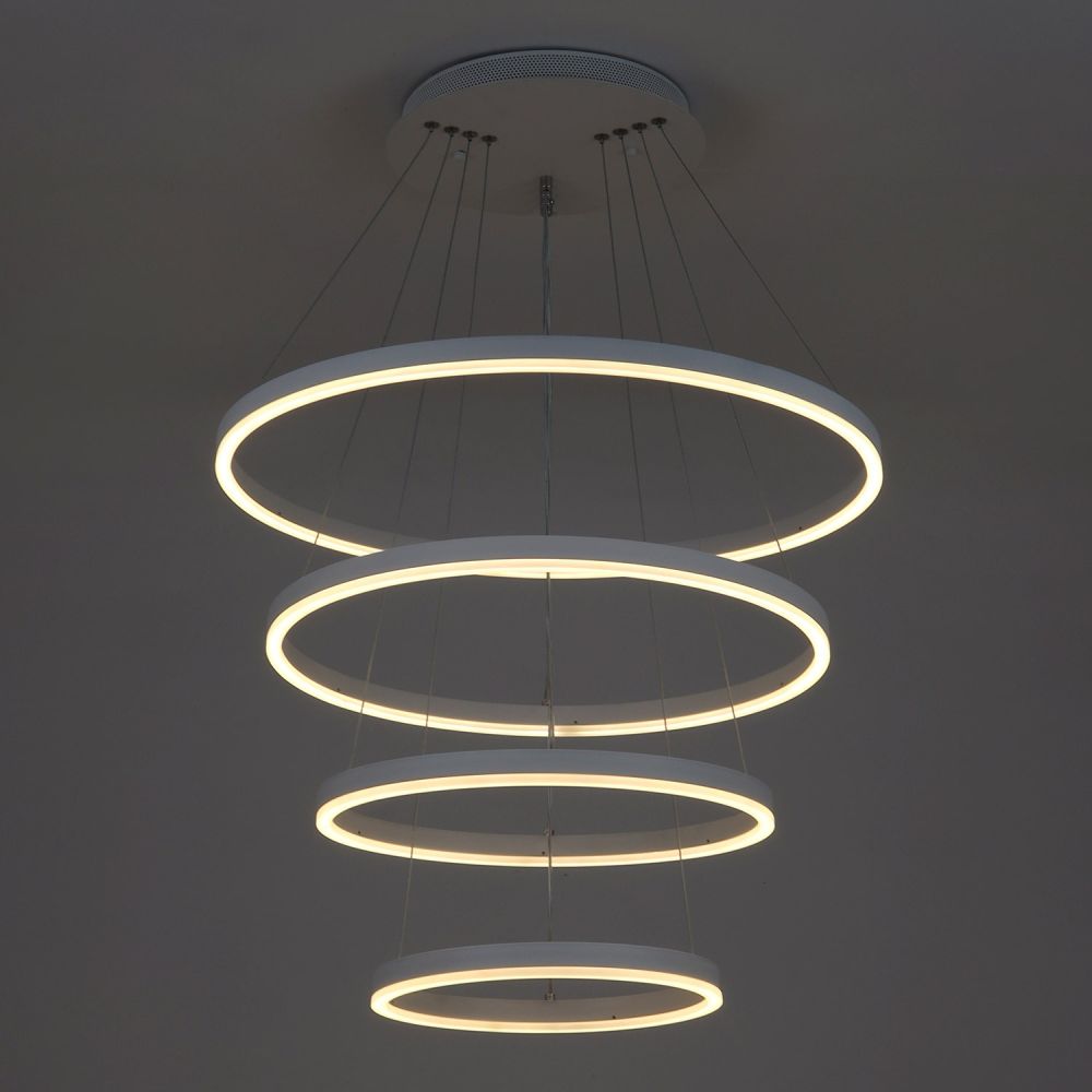Каскадная люстра LED4U 55000-4 WH