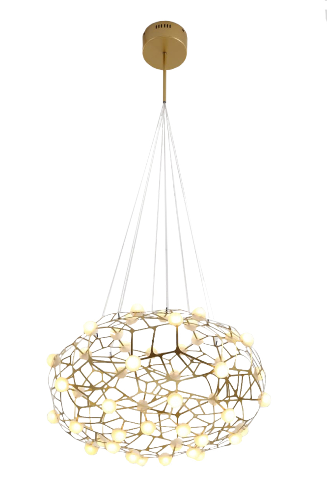 Подвесная светодиодная люстра Milosh tendence 0761CL-55GD