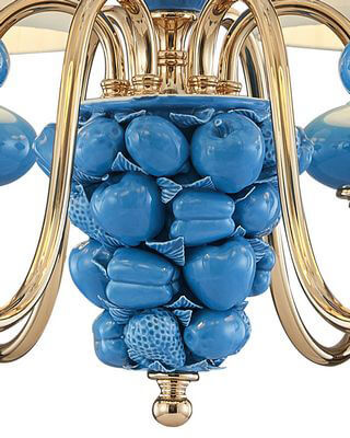 Подвесная люстра Lumien Hall Макей 1031/6H-GD-PBL-WT