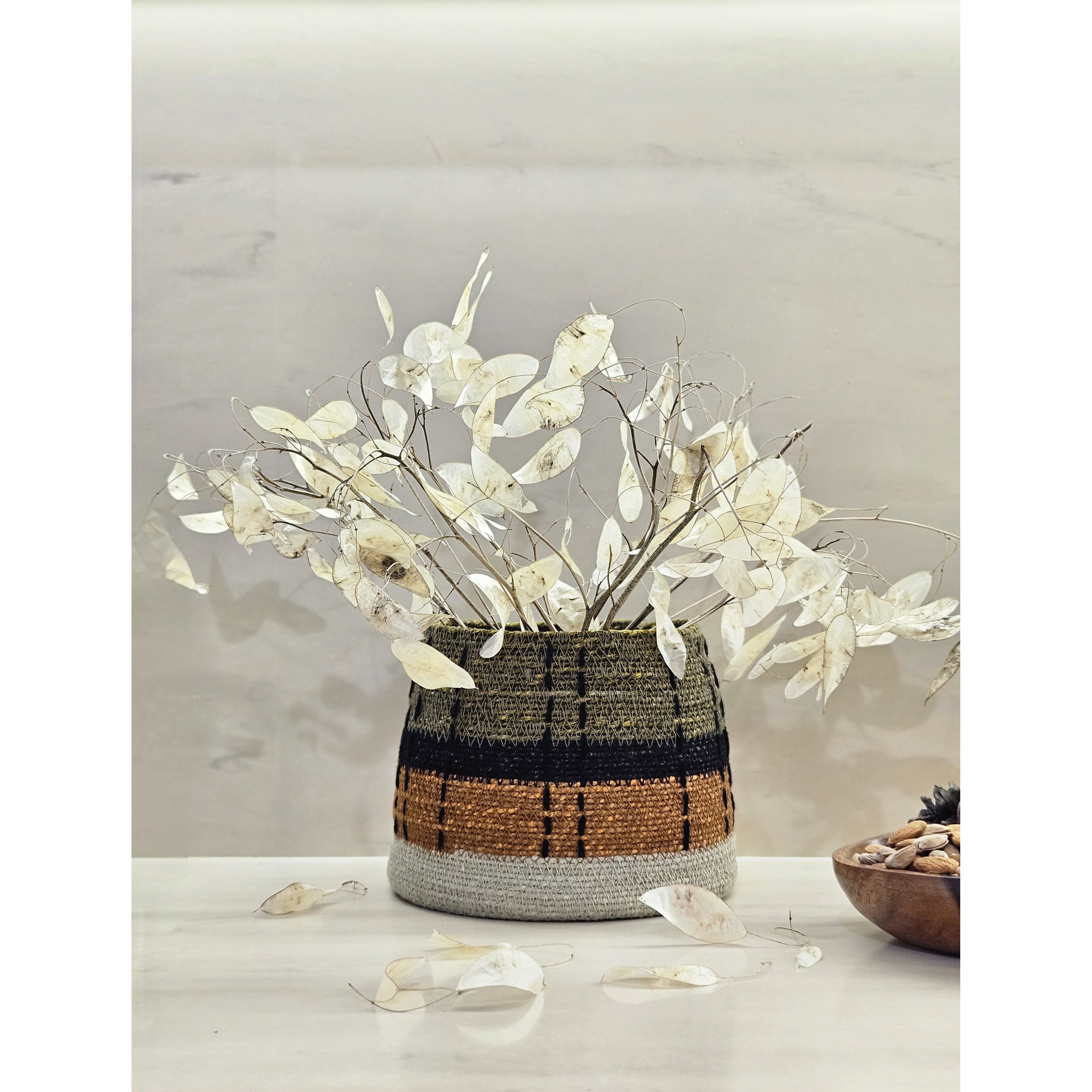 Ваза плетеная декоративная Covali SB-3914