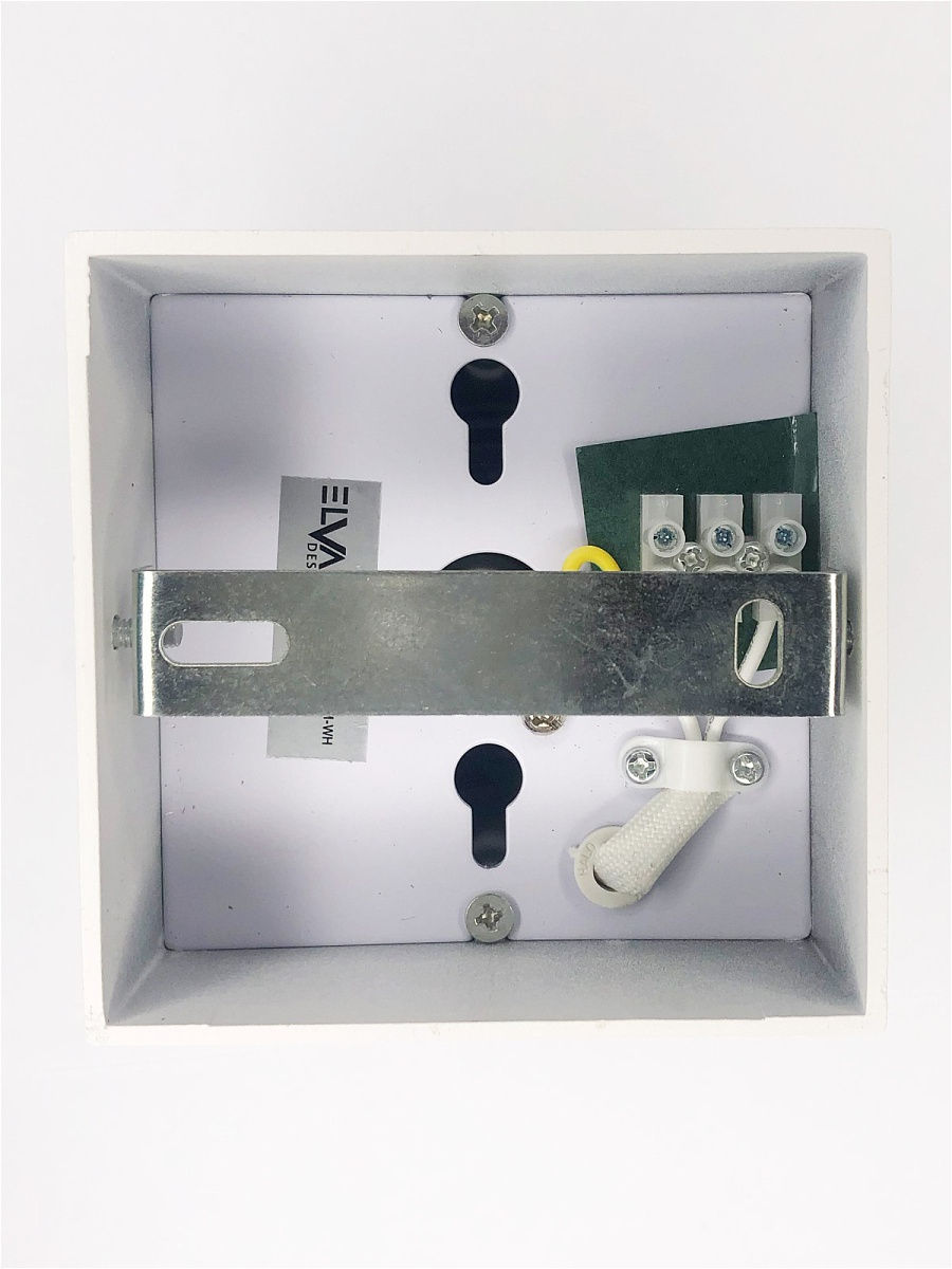 Накладной светильник Elvan NLS-507SQ/1-GU10-Wh