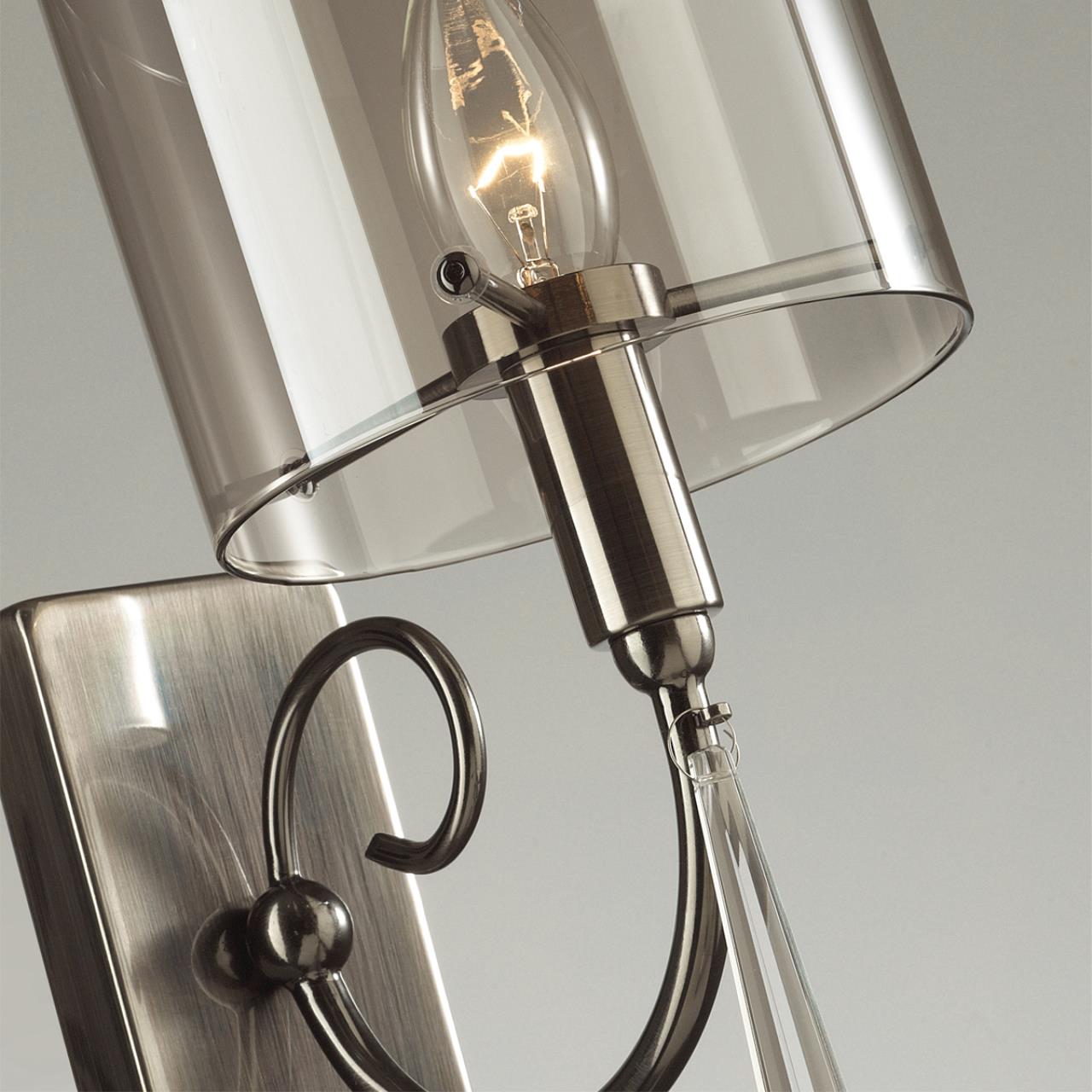 Бра серое Odeon Light Nicole 4890/1W