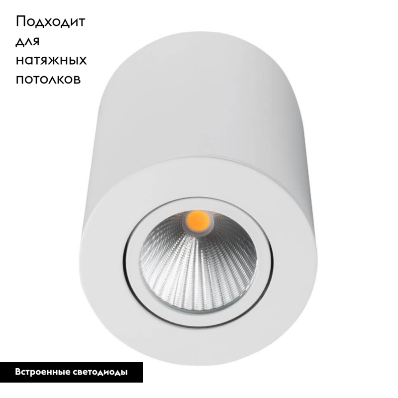 Накладной светильник Arlight SP-FOCUS-R90-9W Day White 021424