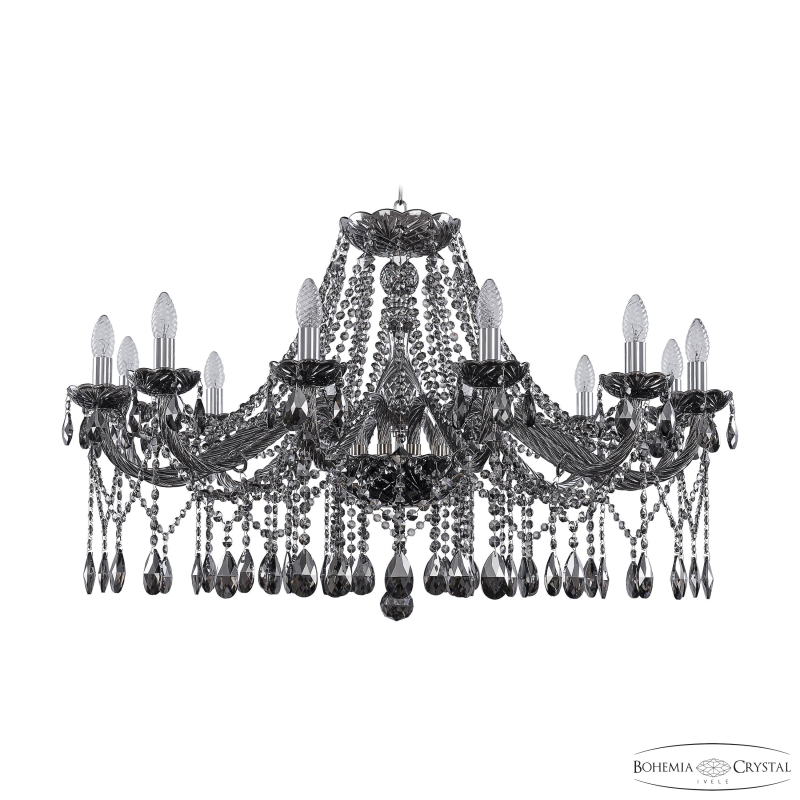 Подвесная люстра Bohemia Ivele Crystal 1413/12/360 G M731