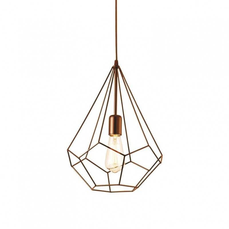 Подвесной светильник Ideal Lux Ampolla-3 SP1 Rame 167367