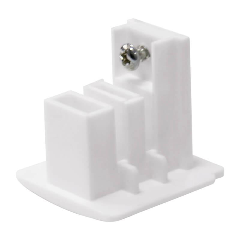 Заглушка торцевая для шинопровода (09733) Uniel UFB-C41 Silver