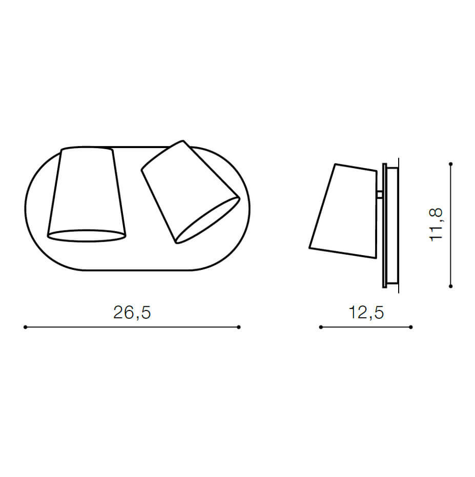 Спот Azzardo Ramona 2 Switch AZ2563