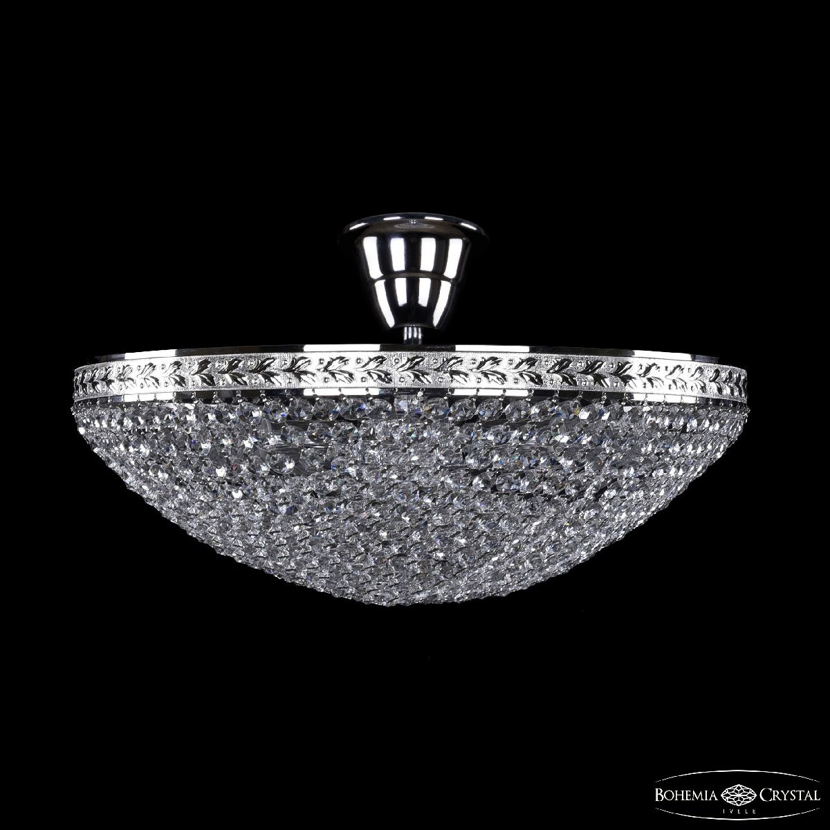 Потолочная люстра Bohemia Ivele Crystal 19321/40IV Ni