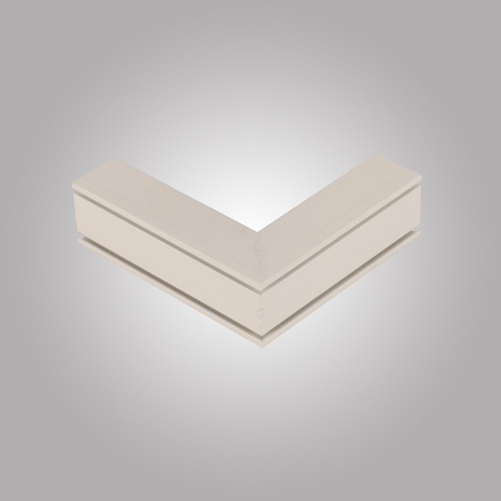 Угловой внутренний коннектор для накладного магнитного шинопровода AM Group Magnet AM504 WH