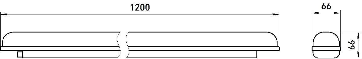 Линейный светильник Эра SPP-202-0-40K-EL36 Б0066931