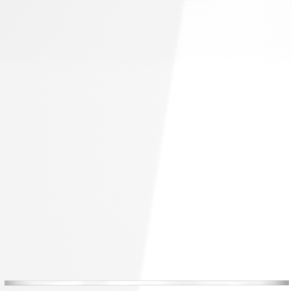 Переключатель 1-клавишный проходной с подсветкой Voltum S70 VLS010401 (белый глянцевый)