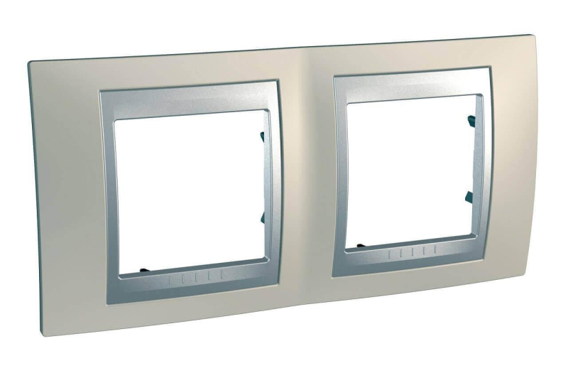 Рамка 2-постовая Schneider Electric Unica Top MGU66.004.095
