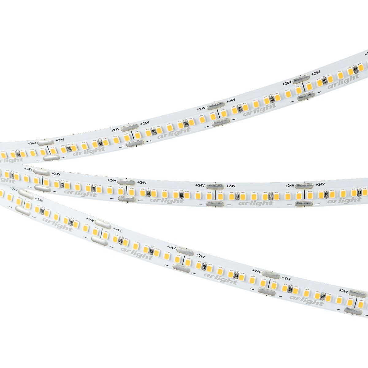 Светодиодная лента Arlight MICROLED-M320-8mm 24V Warm3000 (8 W/m, IP20, 2216, 5m) 047865