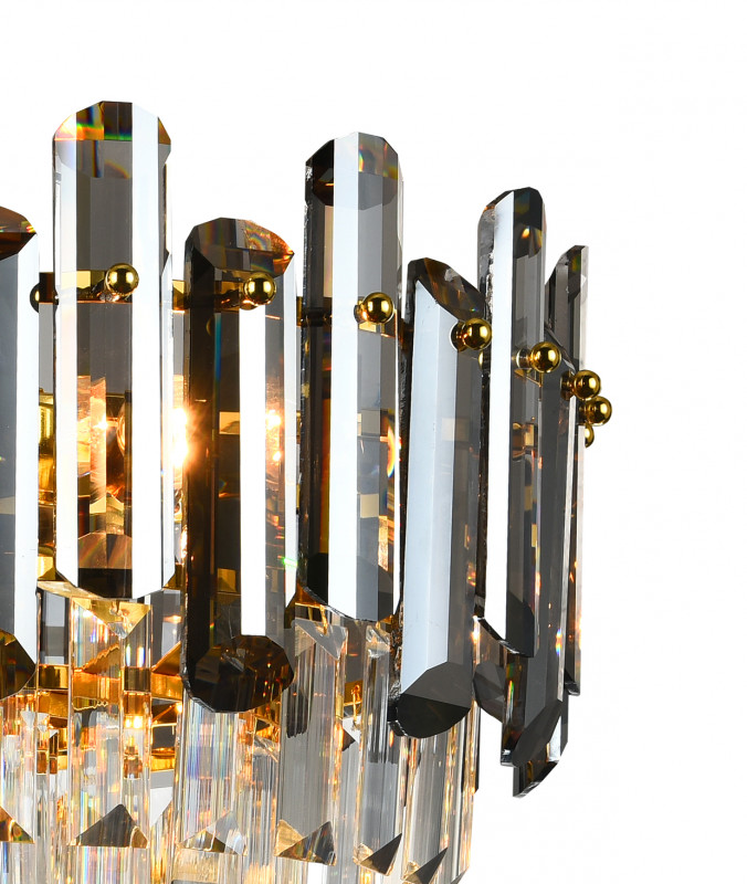 Подвесная люстра Natali Kovaltseva Imperium NUBIAN 81438/6C GOLD PLATED