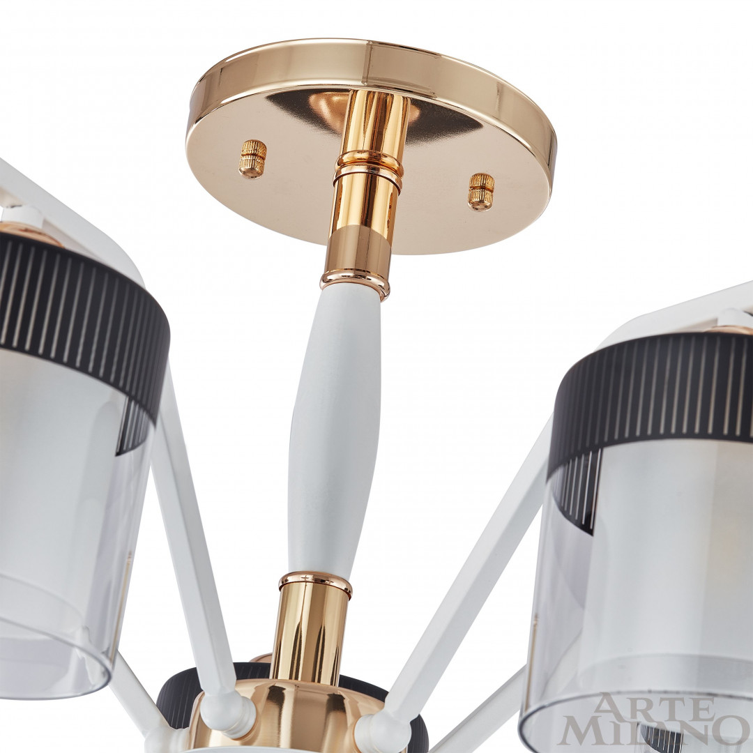 Люстра на штанге Arte Milano Napoli 332646/5 FGD+WT