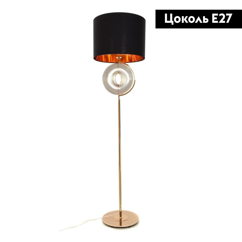 Торшер Lumina Deco Monteroni LDF 5532 F.GD+BK