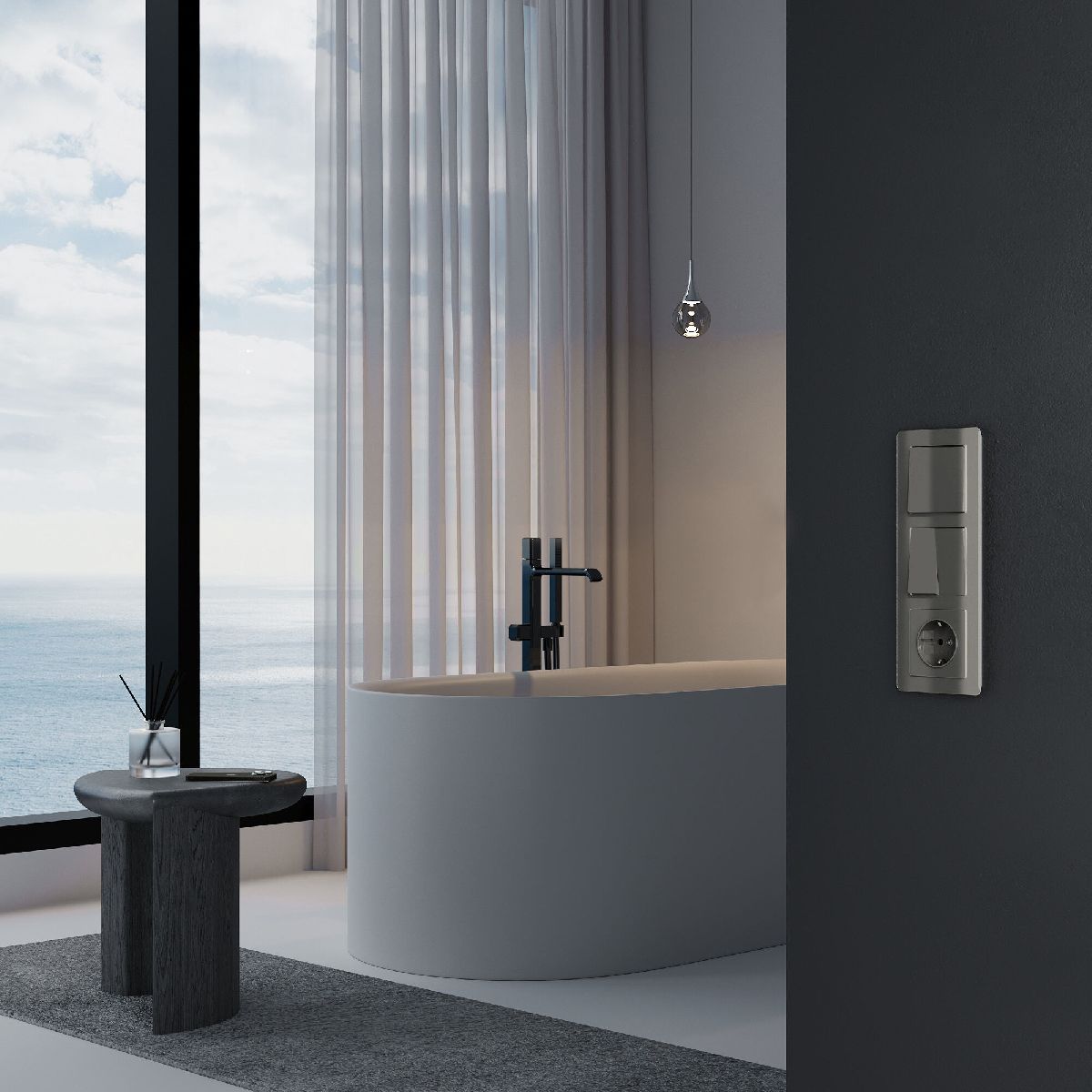 Перекрестный выключатель двухклавишный Werkel 4690389197482 W1123044 a064097