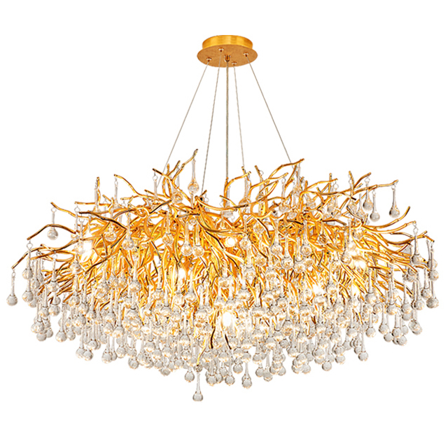 Подвесная люстра ImperiumLoft Droplet Chandelier Circle 213701-22