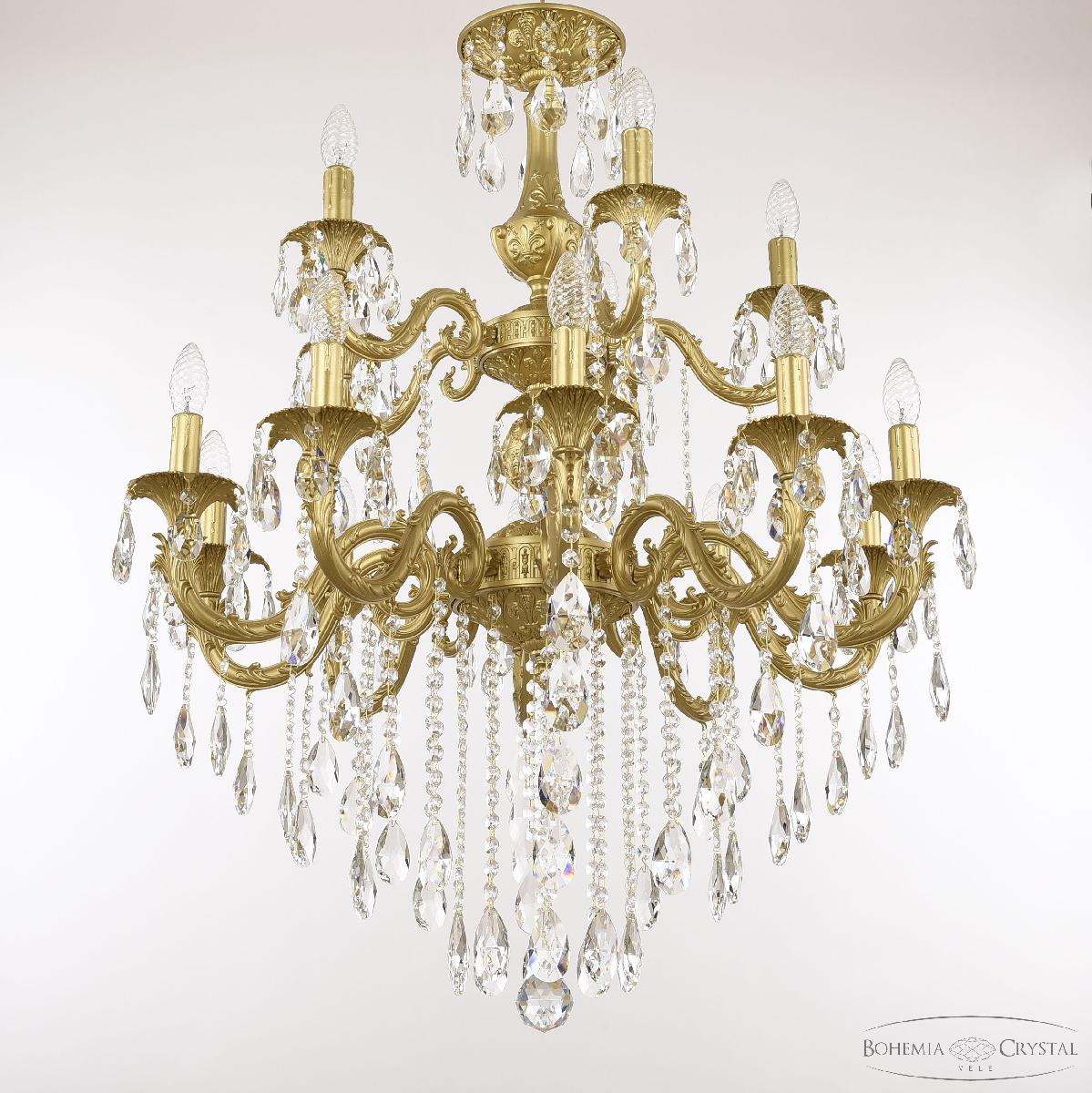 Подвесная люстра Bohemia Ivele Crystal AL79101/10+5/250/2D B AG