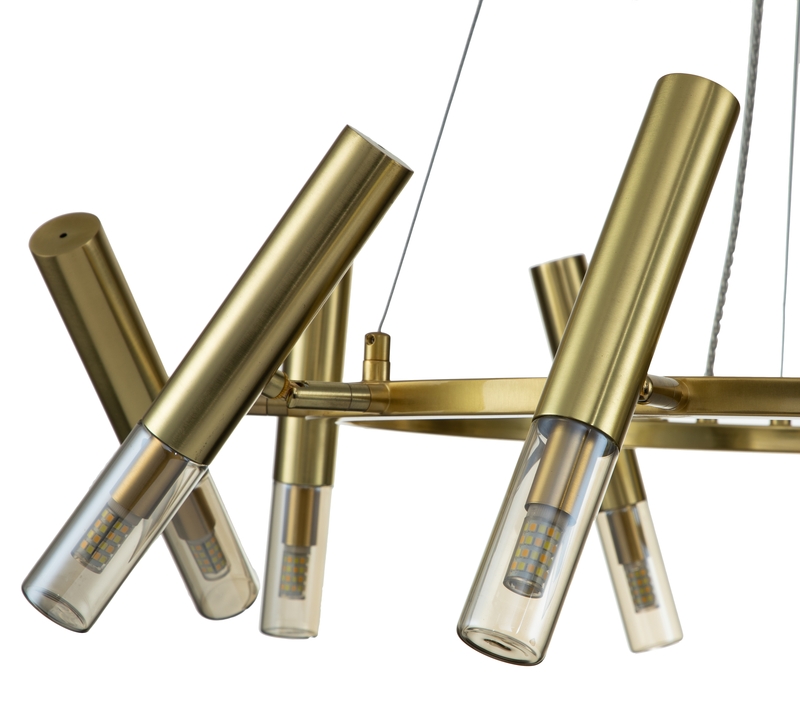 Подвесная люстра Indigo Sigaro 13006/10P Gold V000232