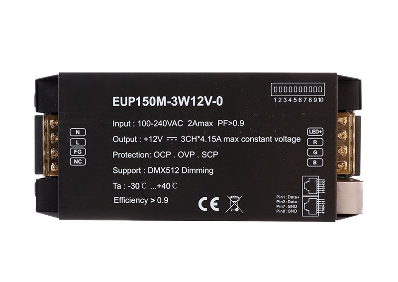 Блок питания Deko-Light HV DMX 135Вт 100-240В IP20 843274