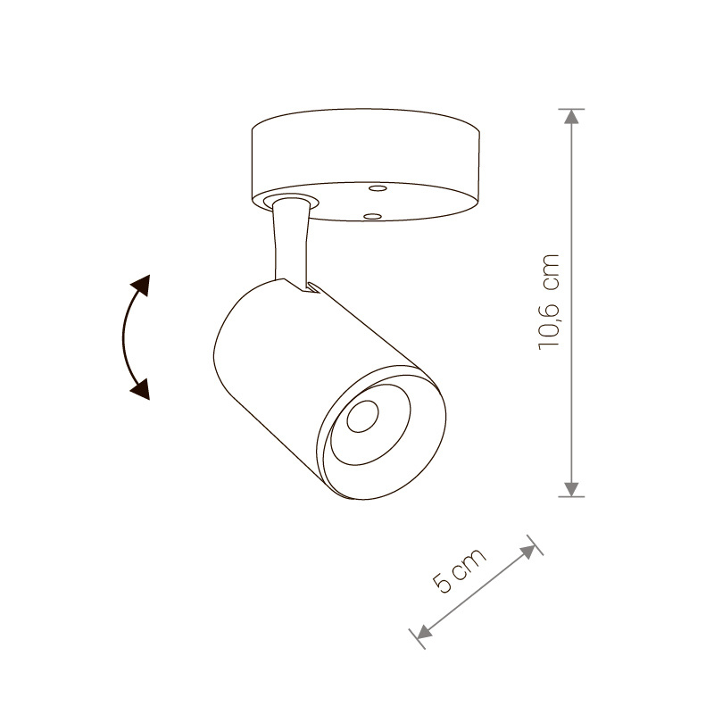 Светодиодный спот Nowodvorski Iris Led 8993