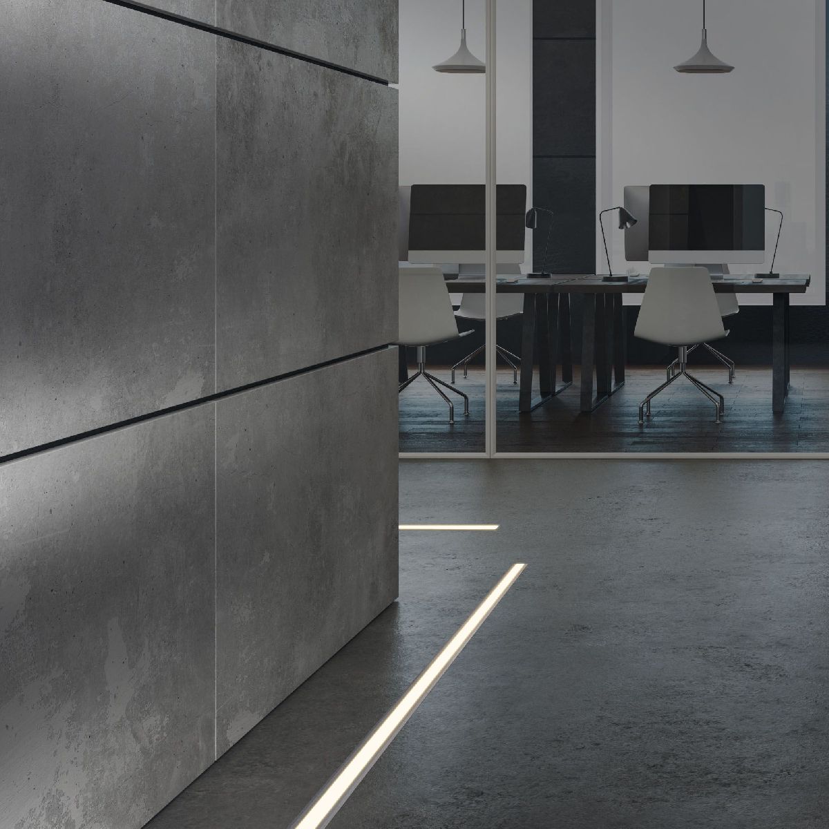 Грунтовый линейный светильник Arlight ART-LUMILINE-3351-1000-24W Warm3000 027994(1)