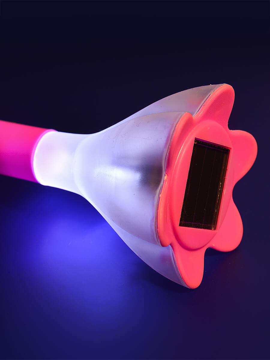 Светильник на солнечных батареях (UL-00001762) Uniel Promo USL-C-420/PT305 Pink Crocus