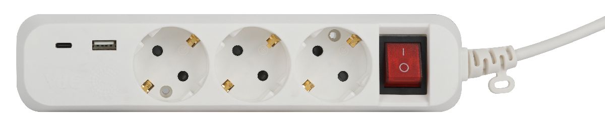Удлинитель электрический Эра UB-3es-1,5m-USB Б0052897