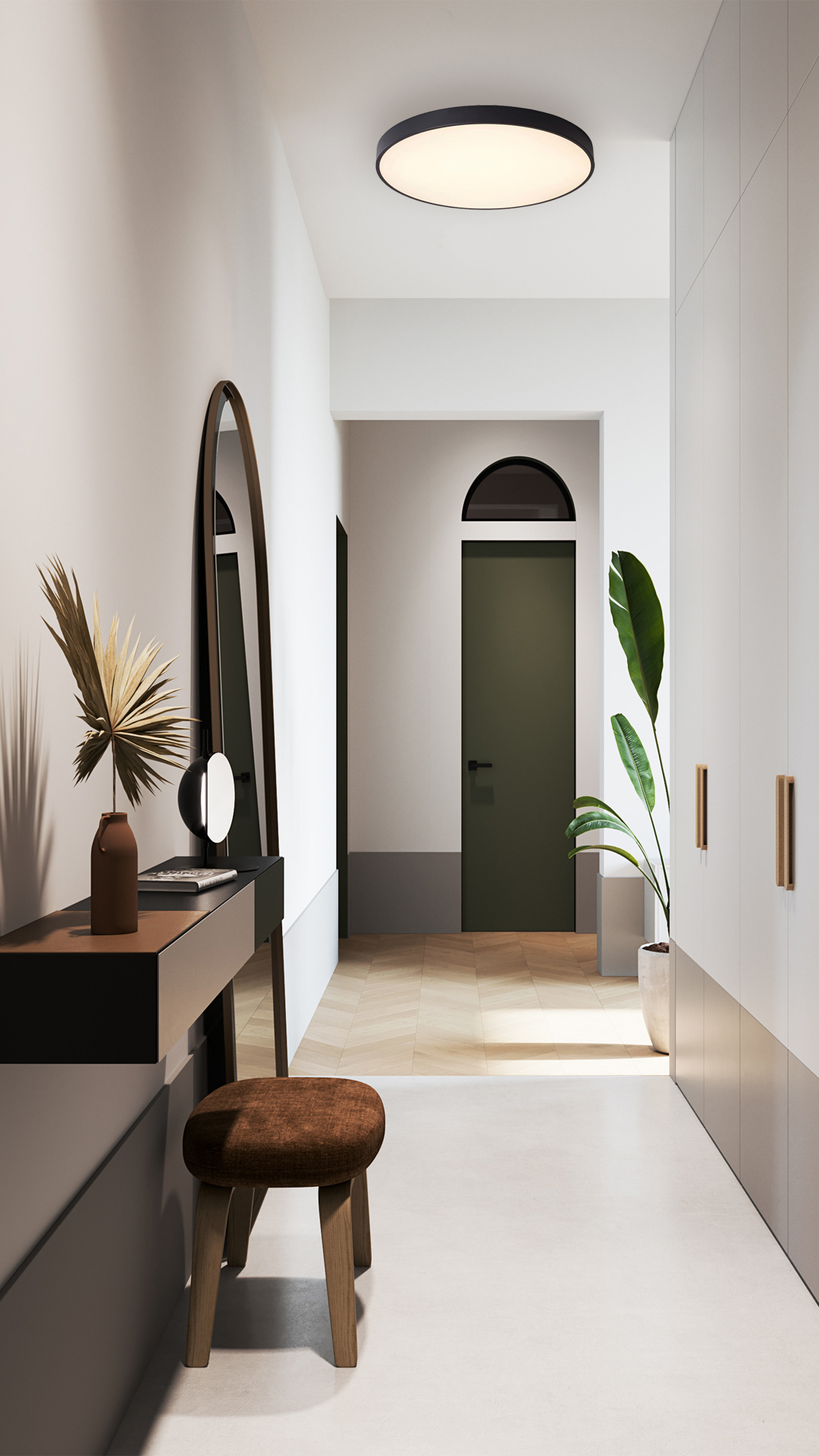 Потолочный светодиодный светильник Milosh tendence 0875CL-60BK