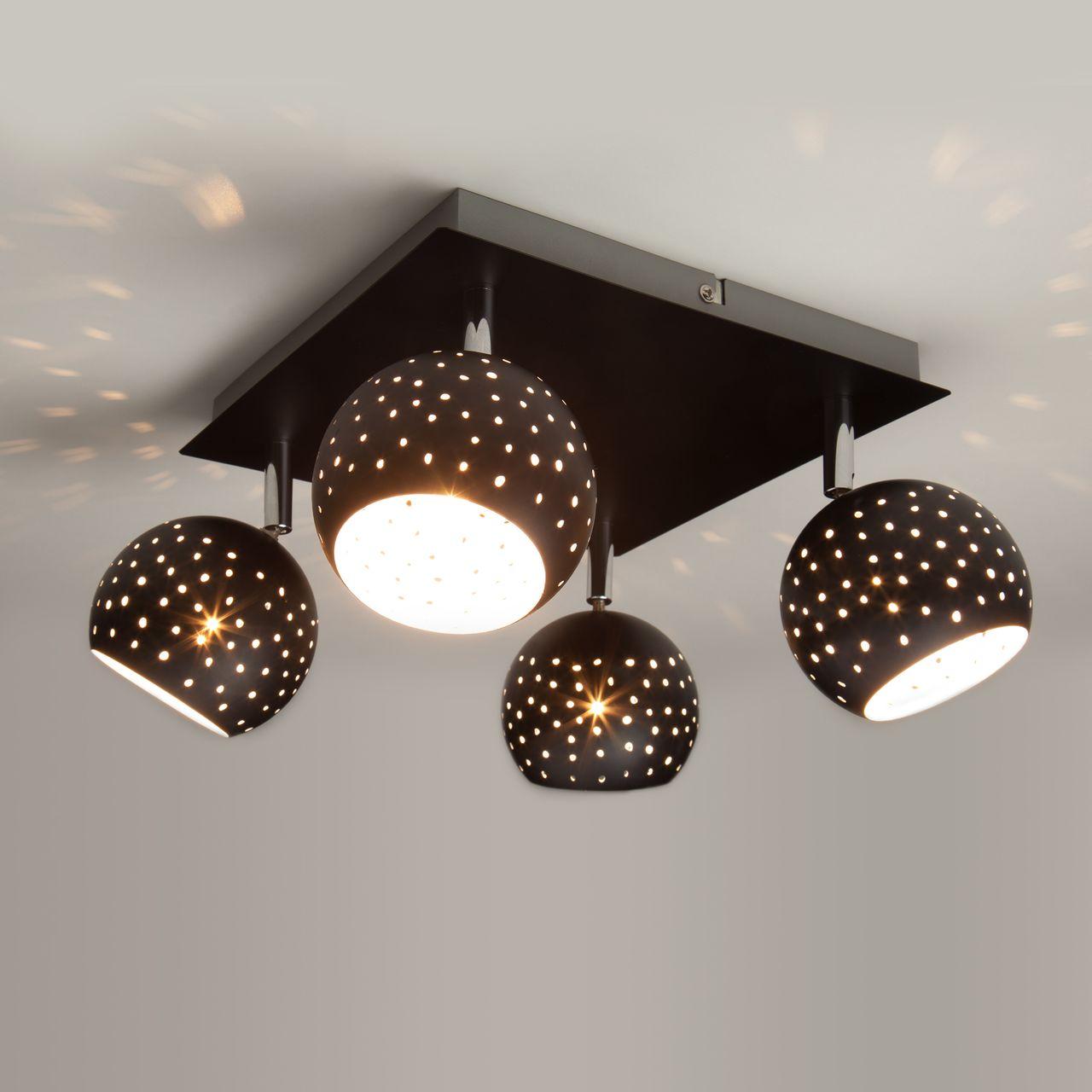 Спот Eurosvet Shadow 20059/4 черный