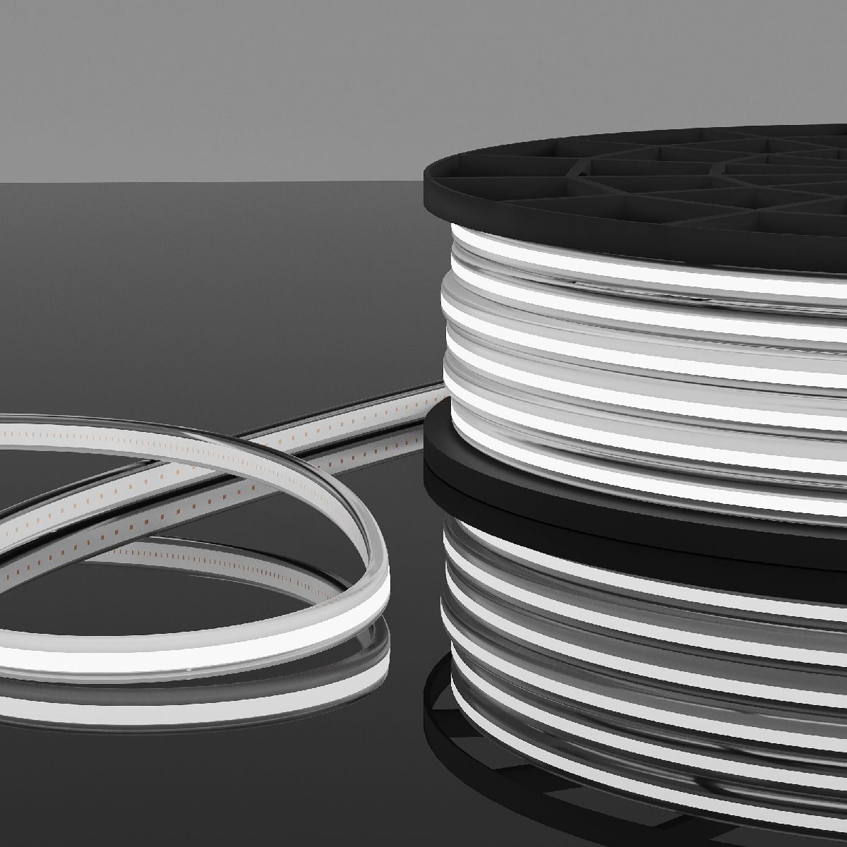 Светодиодная лента Elektrostandard 220В 9,3Вт/м COB 6500К 50м IP65 95001/02 4690389214554 a070174