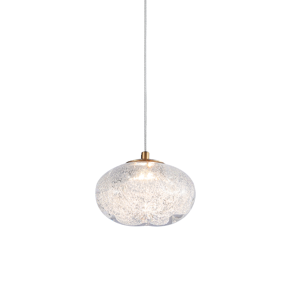 Подвесной светильник Delight Collection P98065-1L antique brass