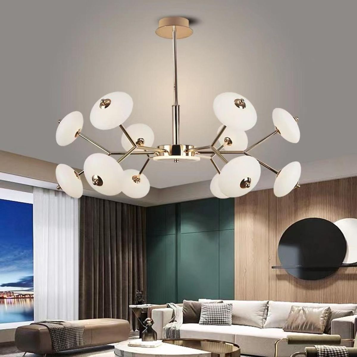 Люстра на штанге Alfa Light F1324-22