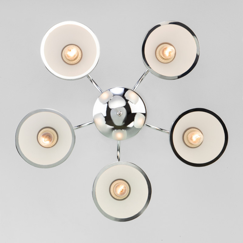 Люстра на штанге Eurosvet 30174/5 хром