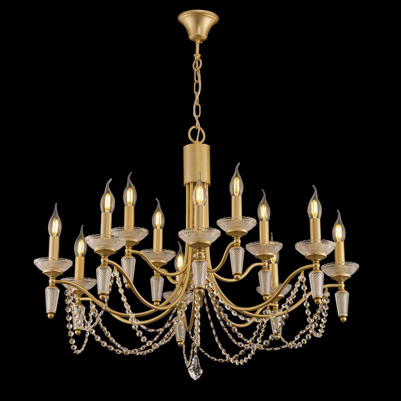 Подвесная люстра Freya Zoe FR2009PL-12G в Москве