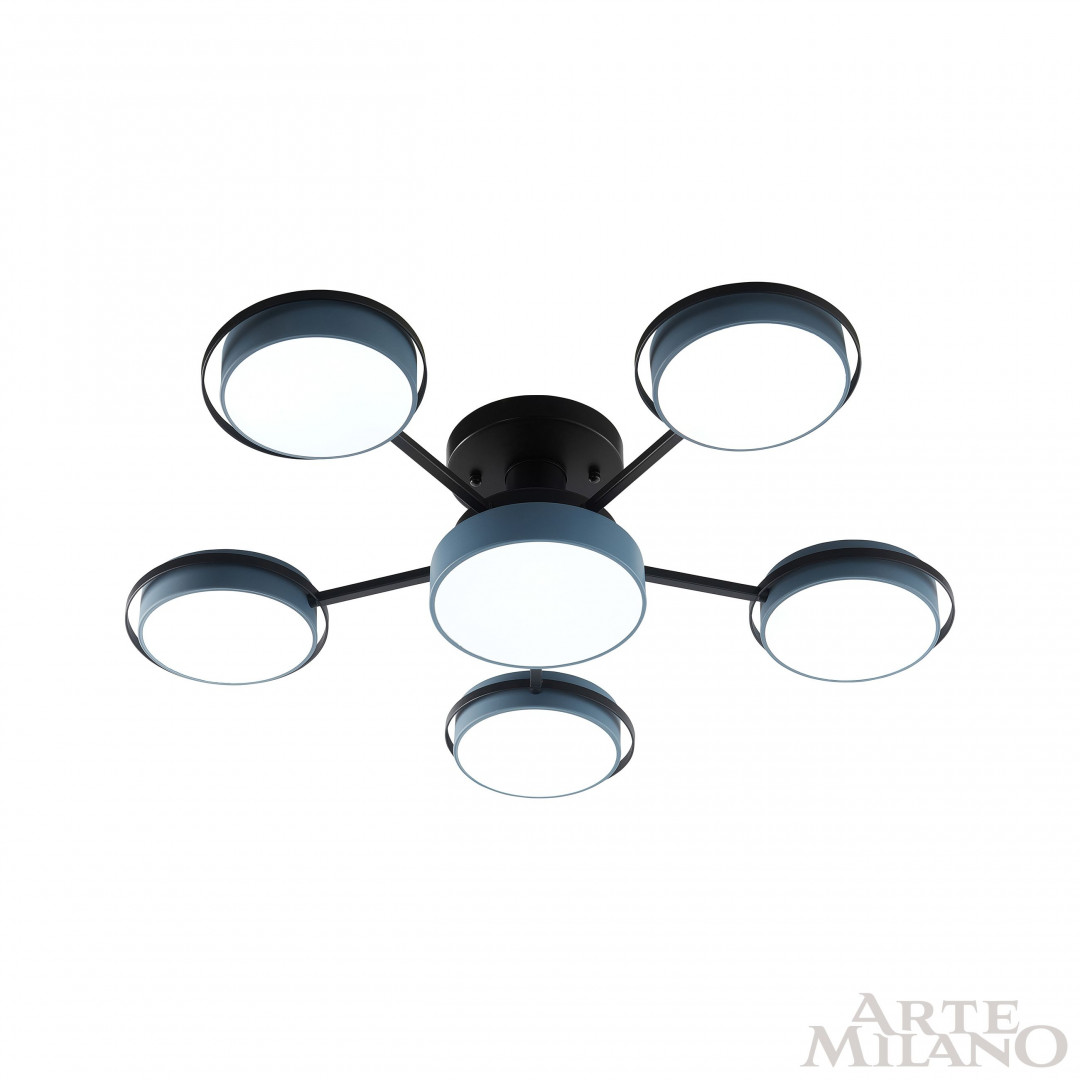 Потолочная люстра Arte Milano Ferrara 250406/5+1 Gr