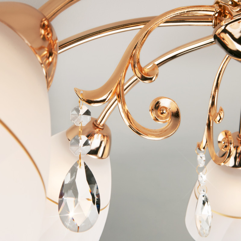 Люстра на штанге Eurosvet 30156/8 золото