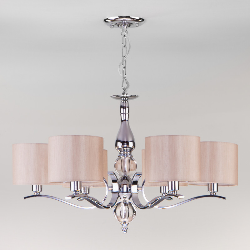 Подвесная люстра Eurosvet 60111/6 хром