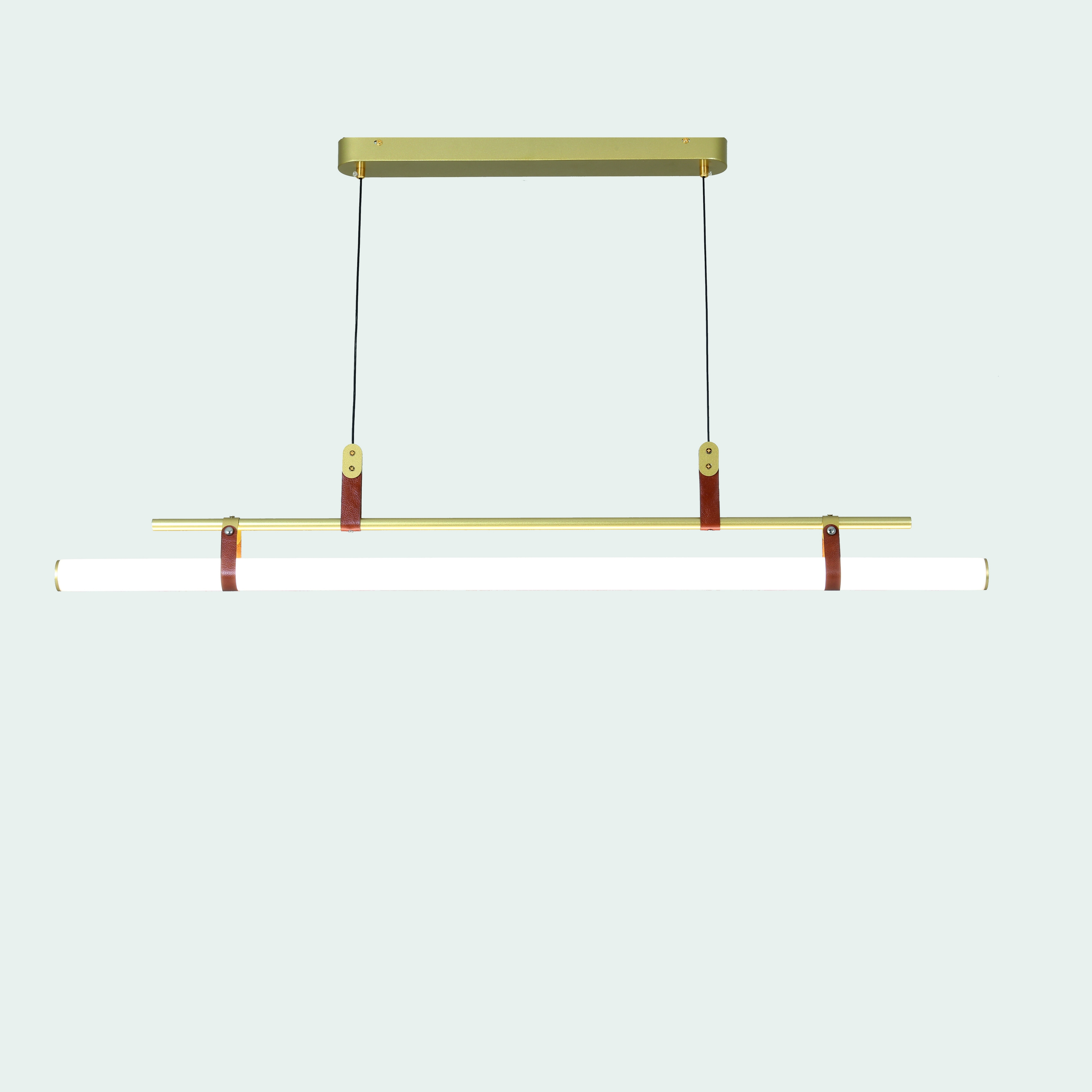 Подвесной светильник iLedex Zoom 9498P-46W-3000K GL-BR-WH