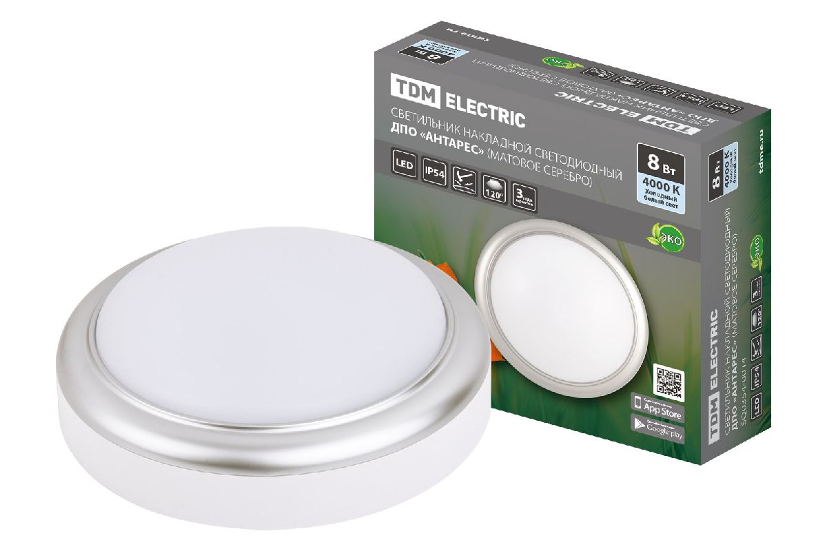 Настенно-потолочный светодиодный светильник TDM Electric Антарес ДПО SQ0354-0014
