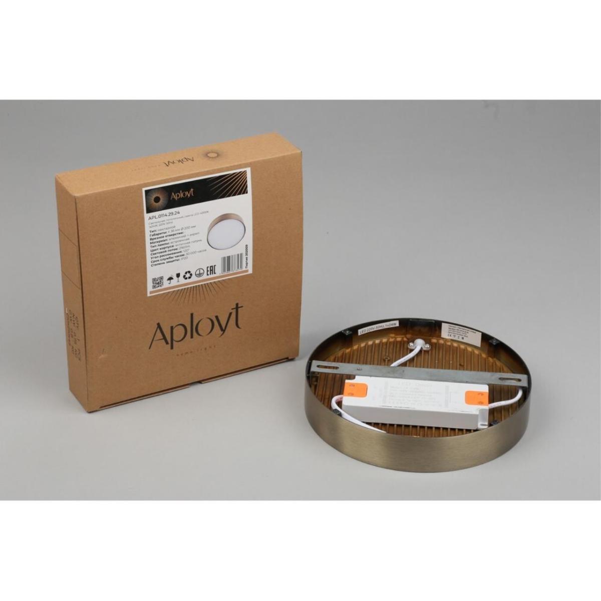 Потолочный светильник Aployt Evon APL.0114.29.24