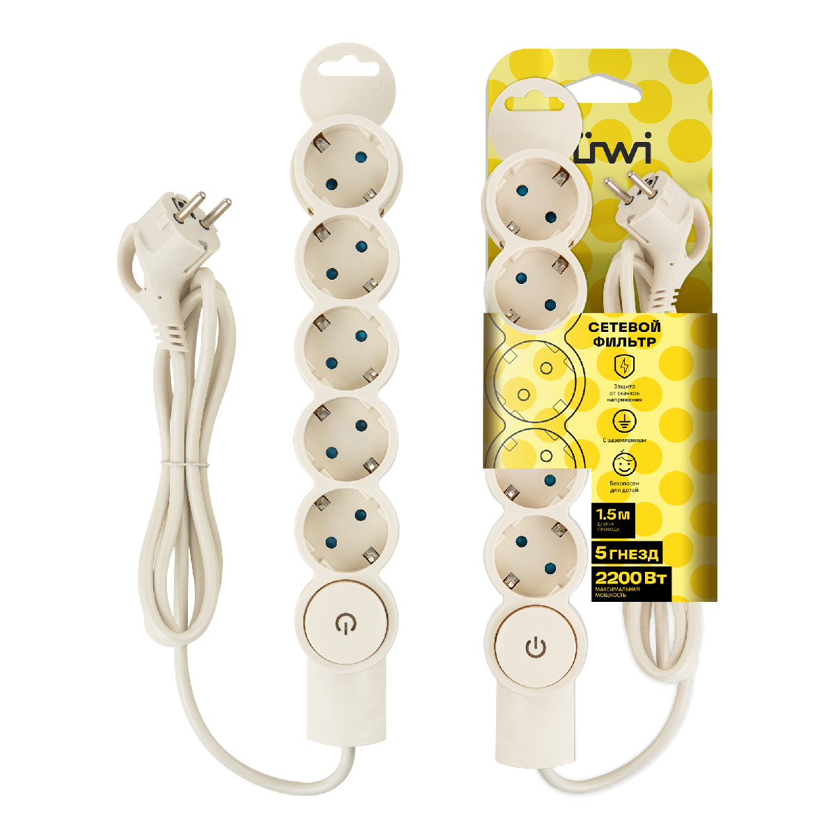 Сетевой фильтр Duwi 32570 3