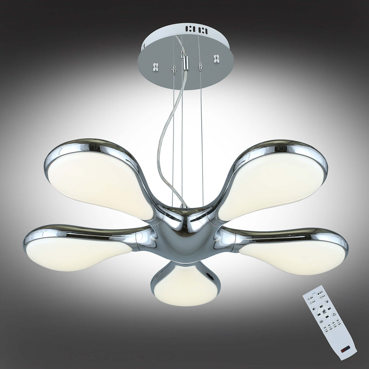 Подвесная светодиодная люстра Omnilux Bovalino OML-18003-40