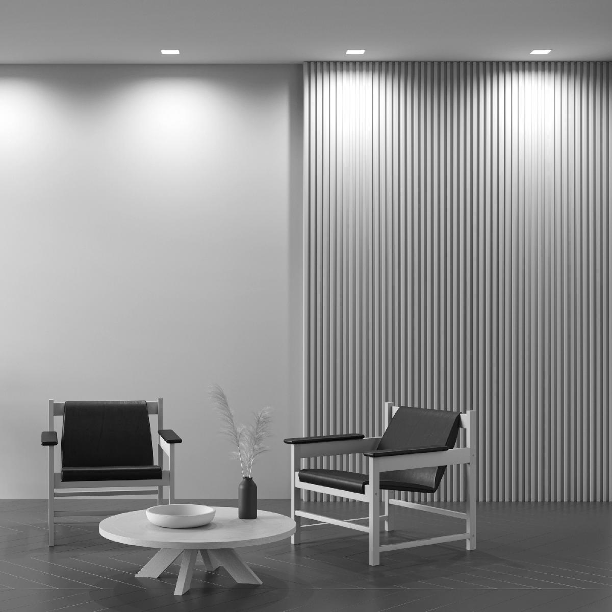 Встраиваемый светильник Maytoni Technical Okno DL054-12W3K-W