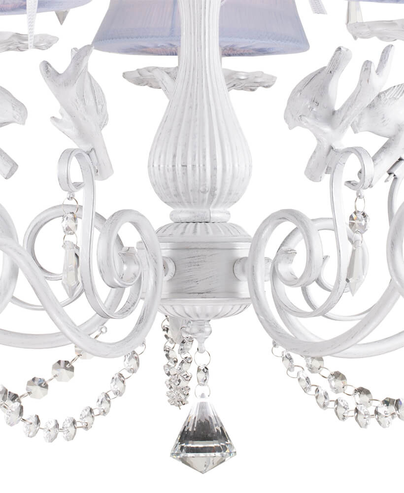 Подвесная люстра Lumien Hall Жизель 1011/5P-WS