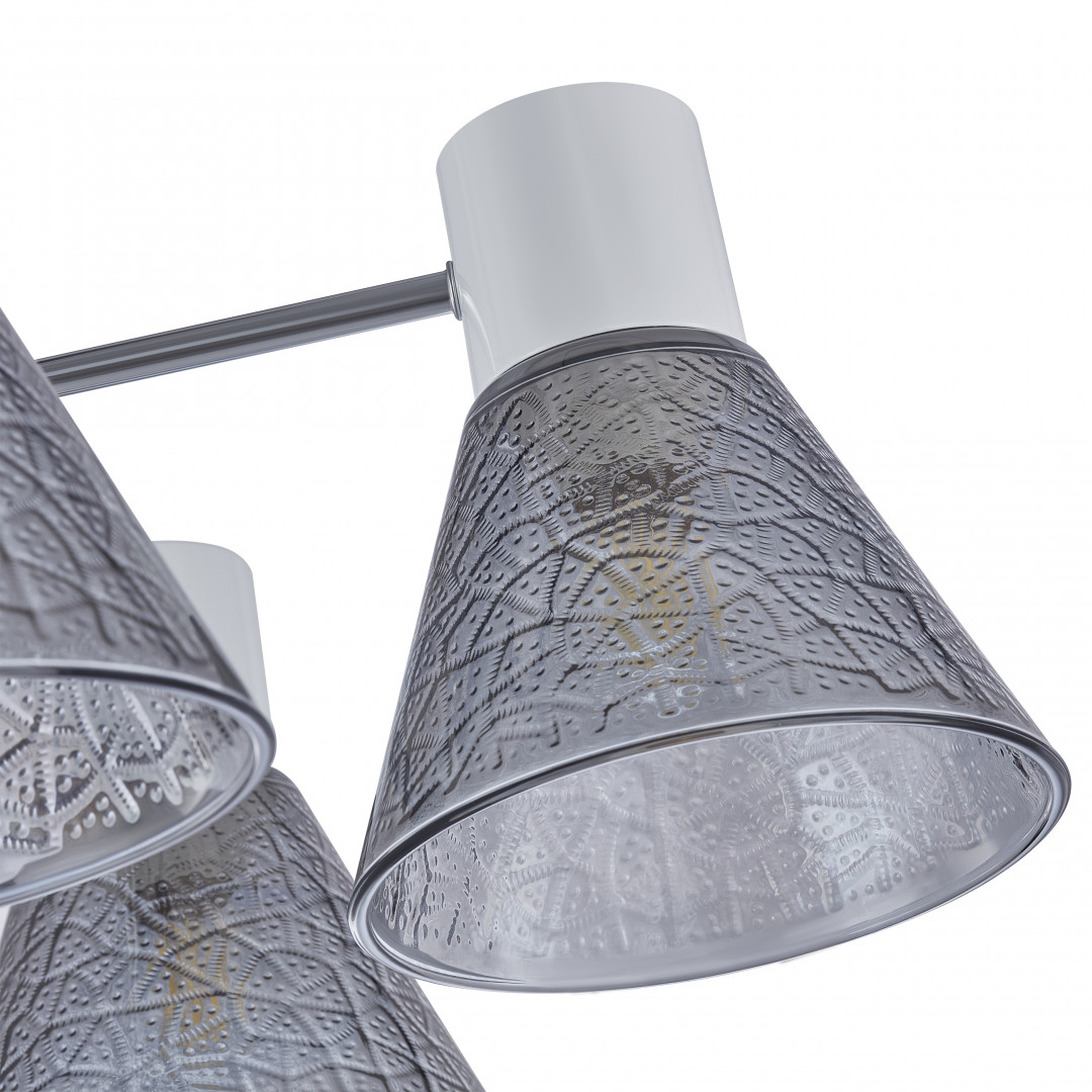 Люстра на штанге Arte Milano Napoli 322408/5 CR+WH