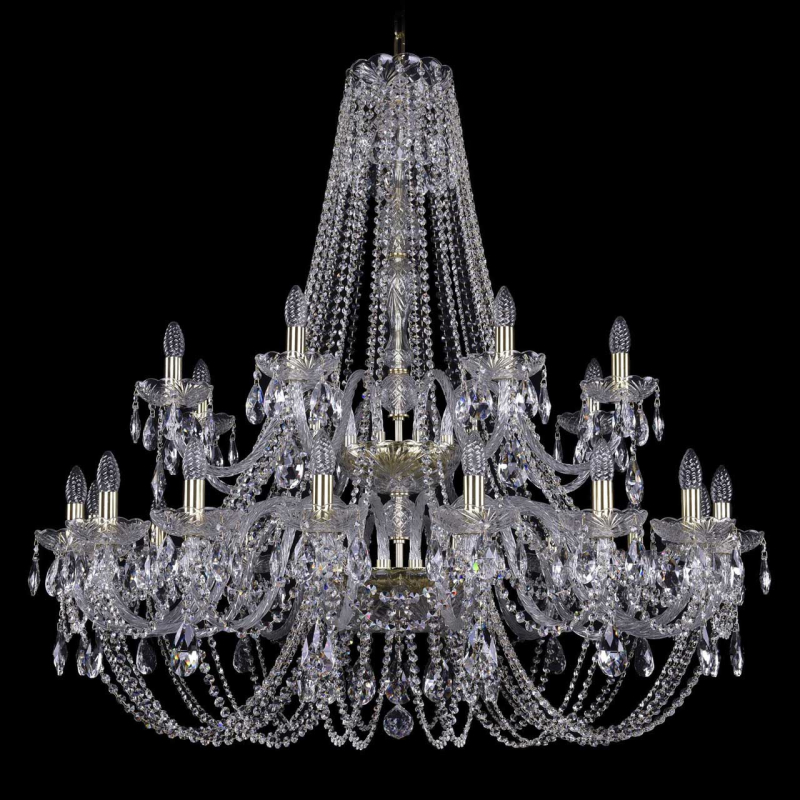 Подвесная люстра Bohemia Ivele 1406/16+8/400/2d/G