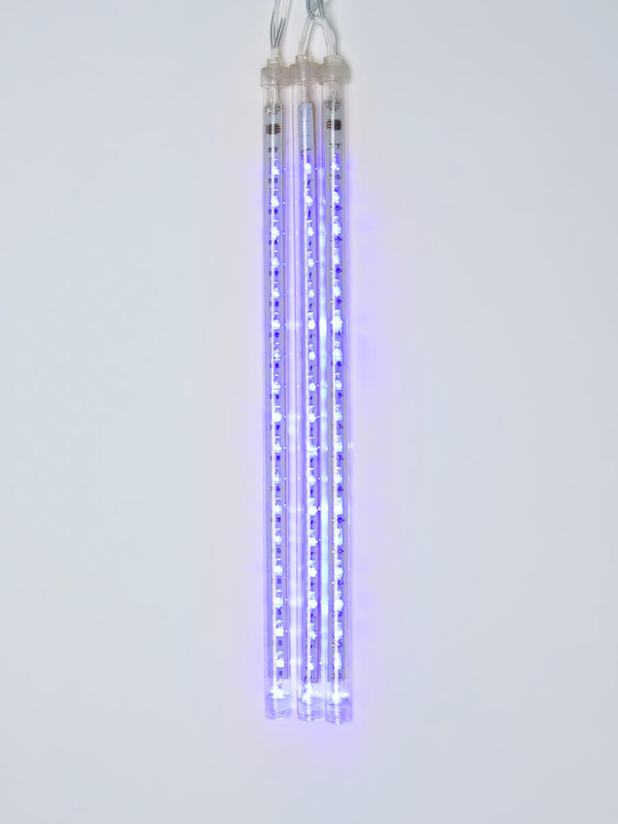 Уличная светодиодная гирлянда (11123) Uniel занавес Падающие звезды 220V синий ULD-E2405-240/DTK BLUE IP44 METEOR